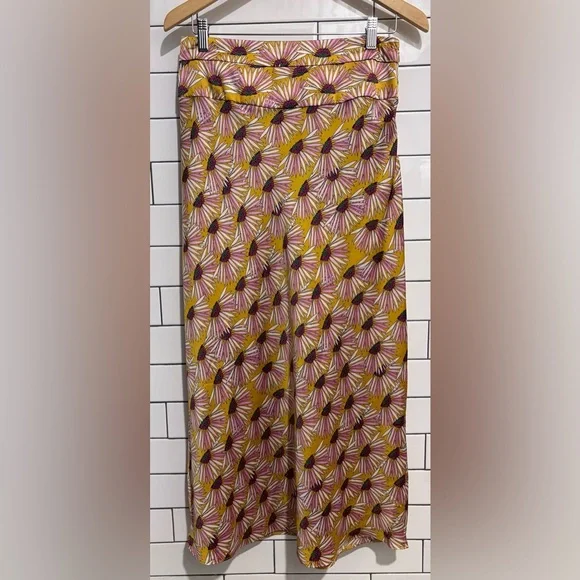 Free People Normani Bias-Printed Skirt 10 - Picture 6 of 10